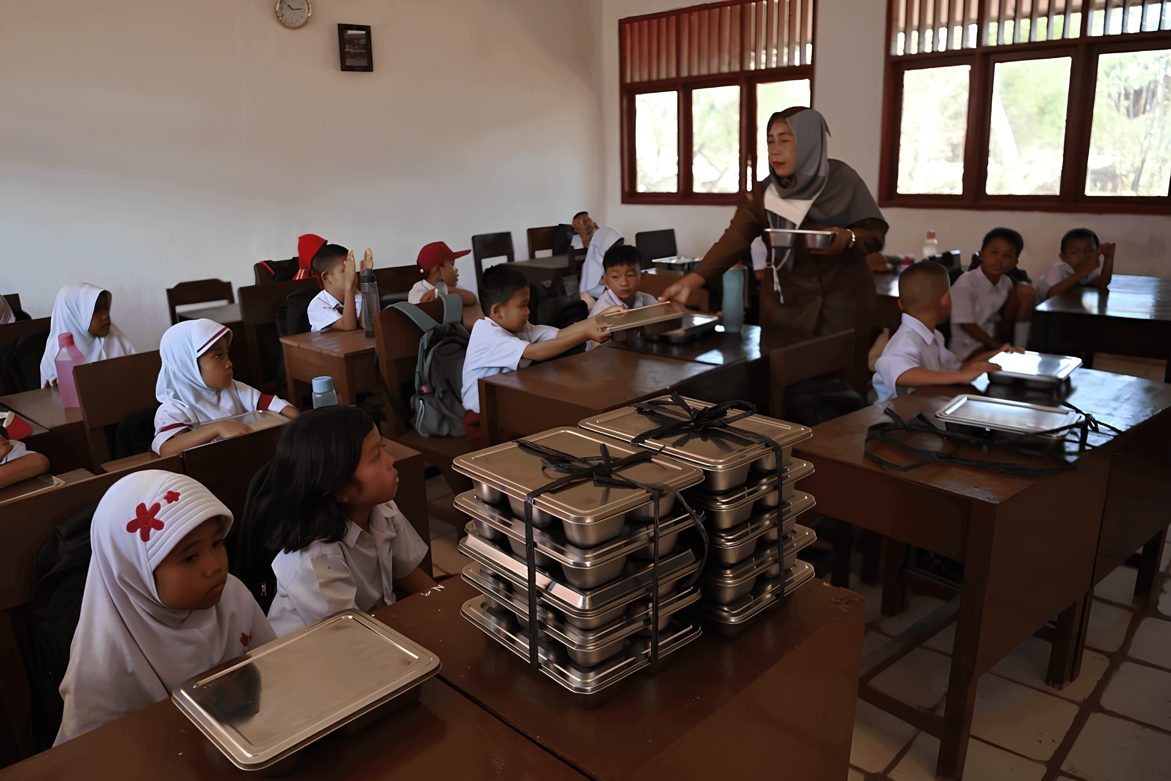 Bulan Puasa, MBG Diganti Menu Makanan Kering untuk Siswa Muslim